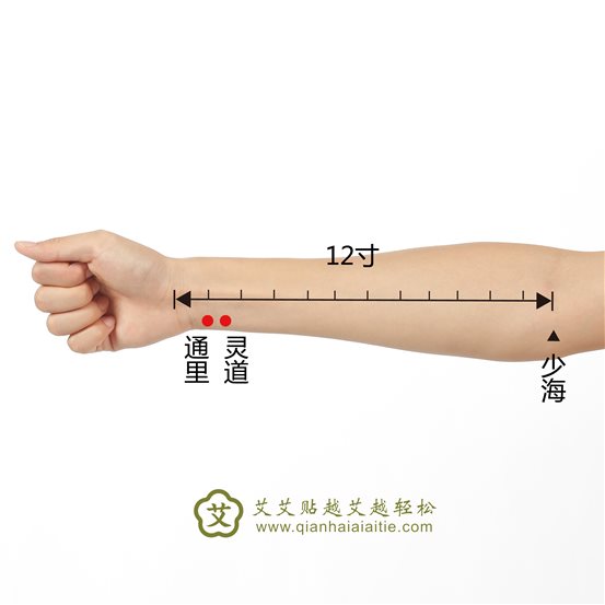 通里、灵道、少海