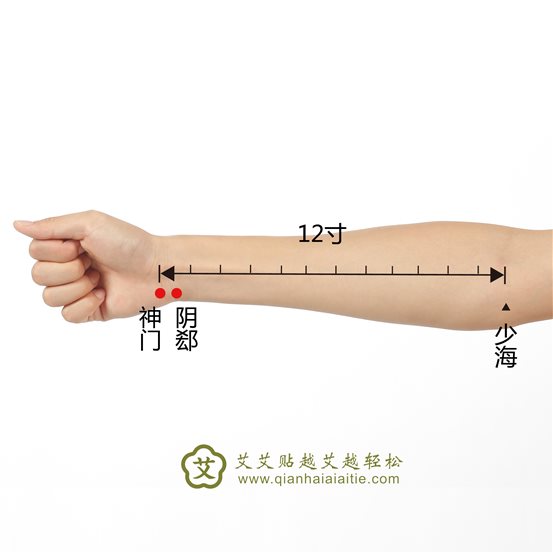 神门，阴郄、少海