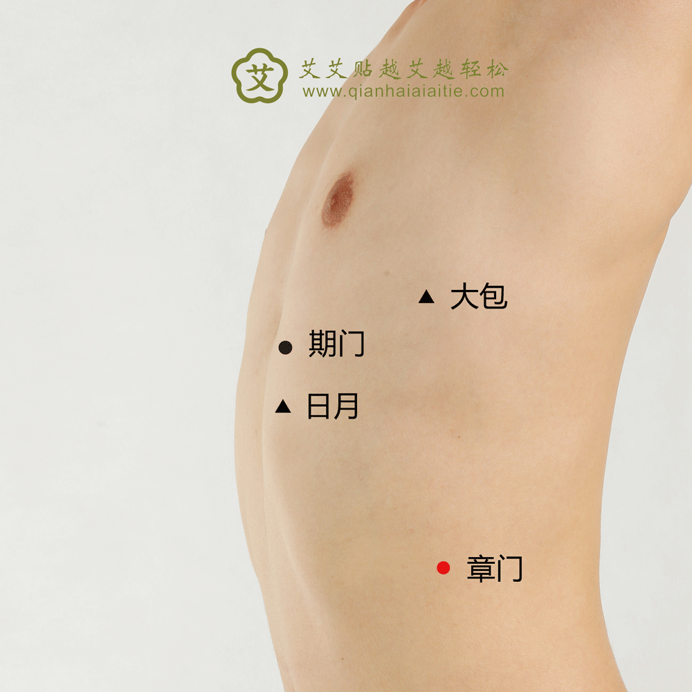艾艾贴穴位·章门穴：利肝健脾