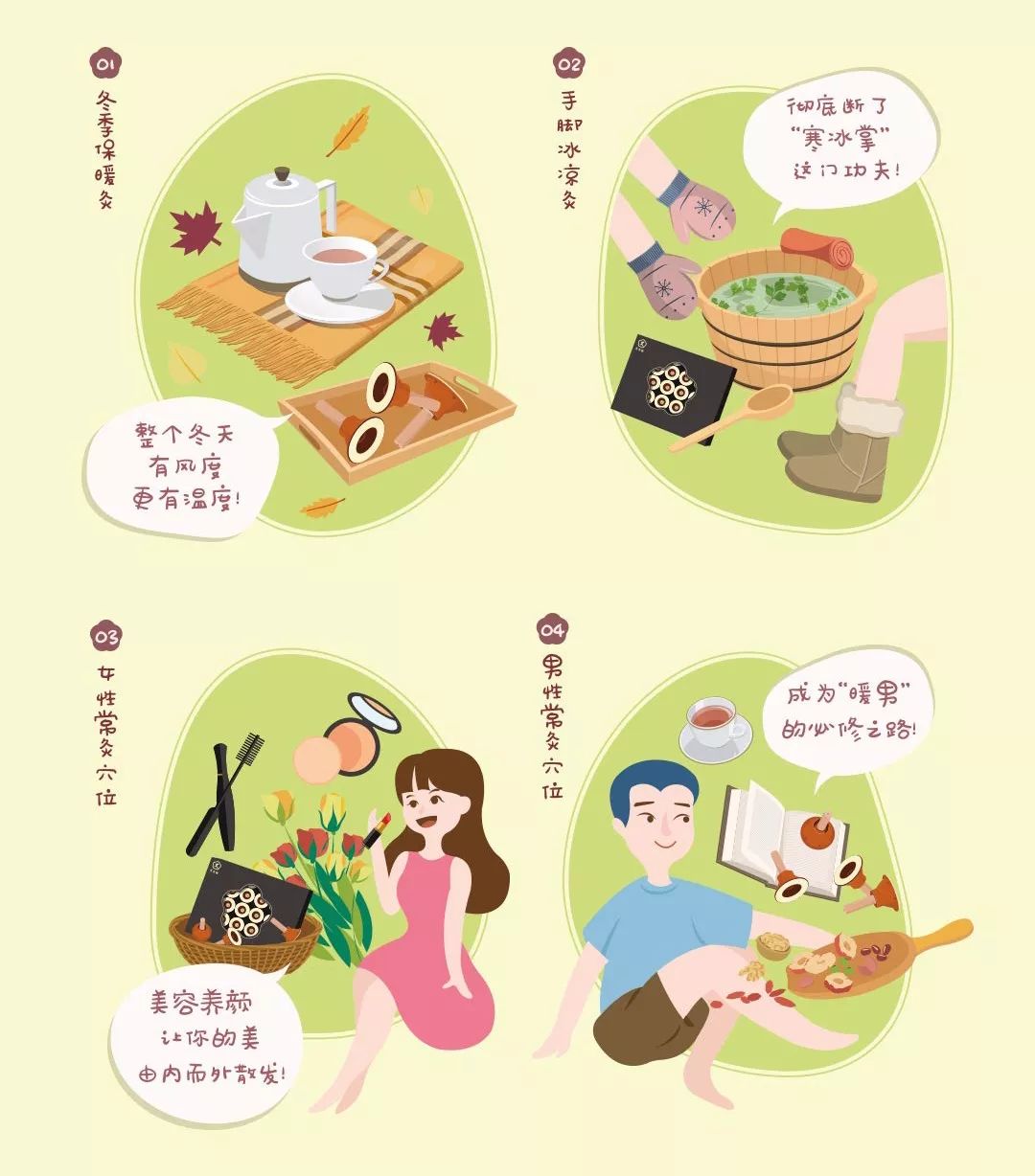 寒衣节 | 冬季艾灸指南即将上线，这份御寒指南请收藏！
